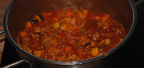 Chili con carne, low carb