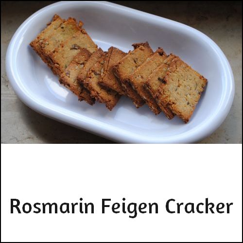 Rosmarin Feigen Cracker