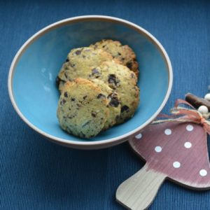 Mandel Schoko Cookies (mit Protein)